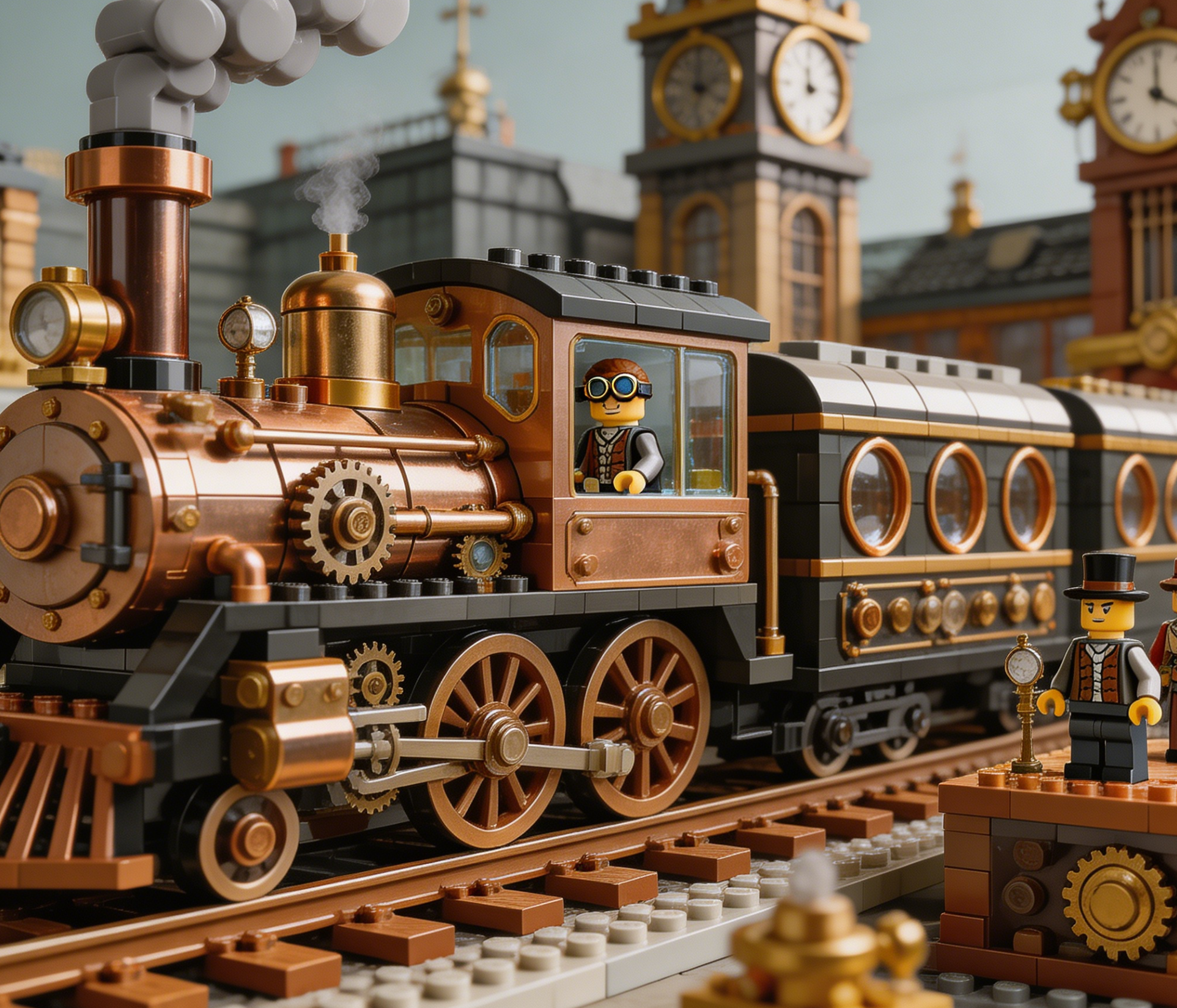 The Ultimate Guide to Steampunk Train Building Sets: Retro-Futuristic Fun