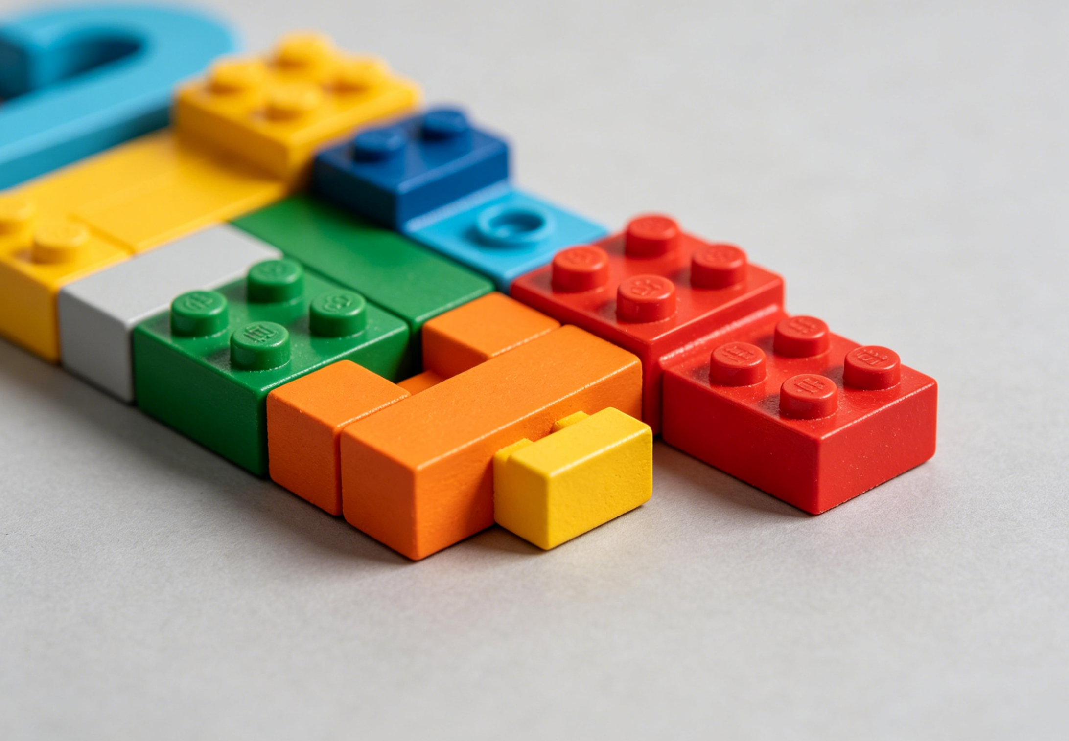 A high-detail nano building block set depicting a complex architectural landmark on a wooden desk