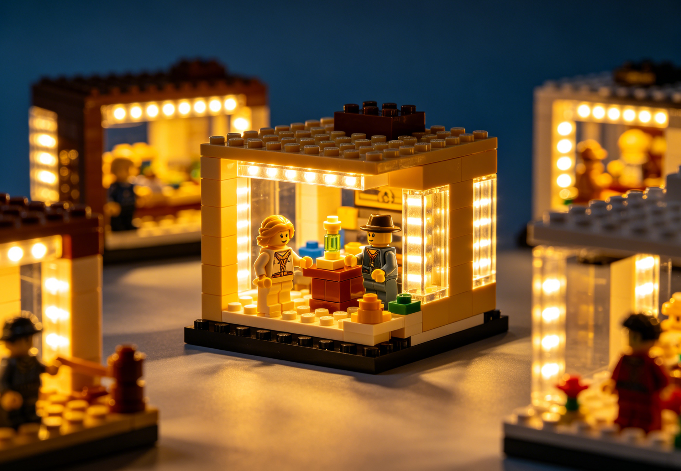 How to Upgrade Your Displays with Light Up Lego Sets