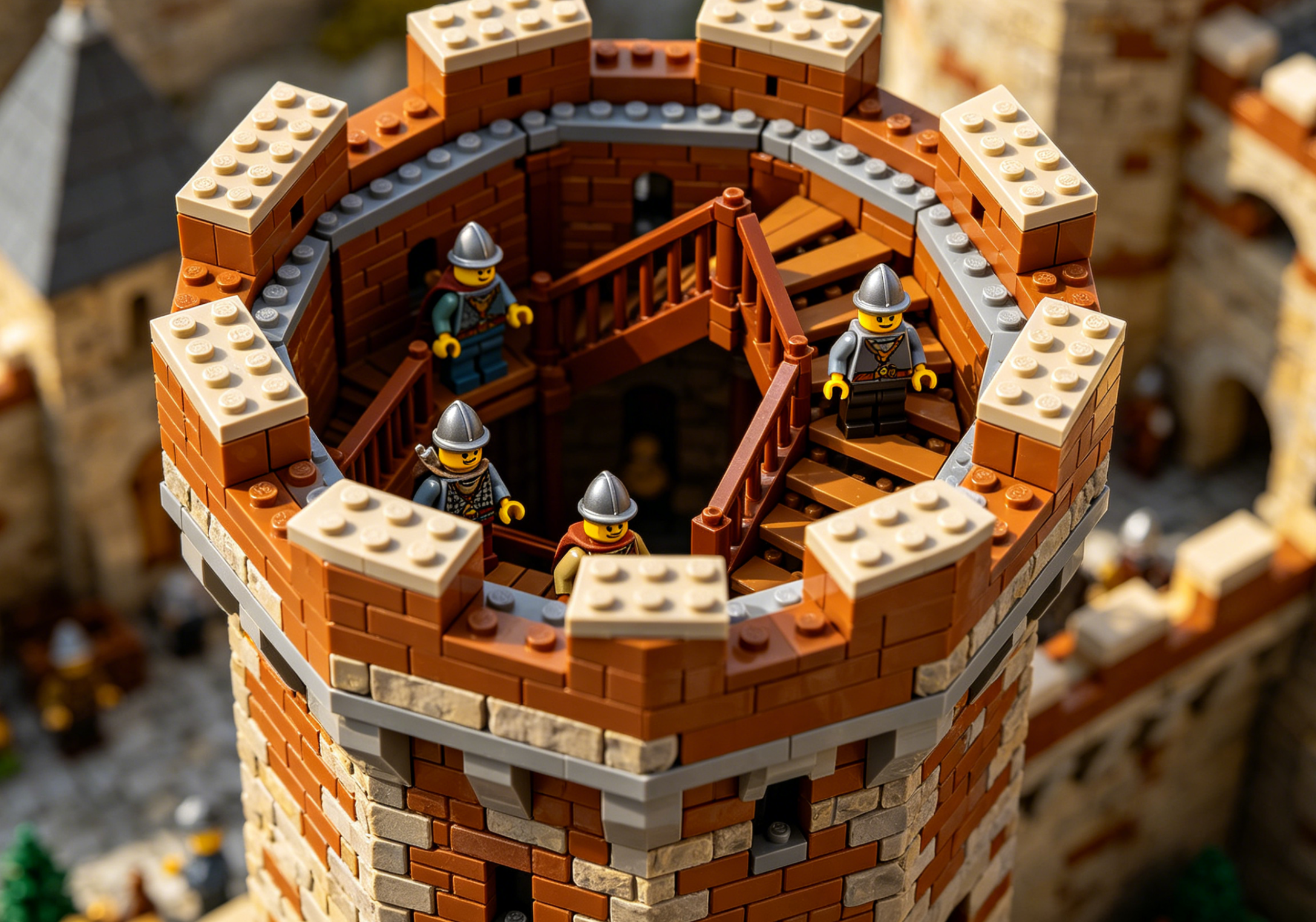 Building Your Own Medieval Watch Tower: A Masterclass in Brick Architecture