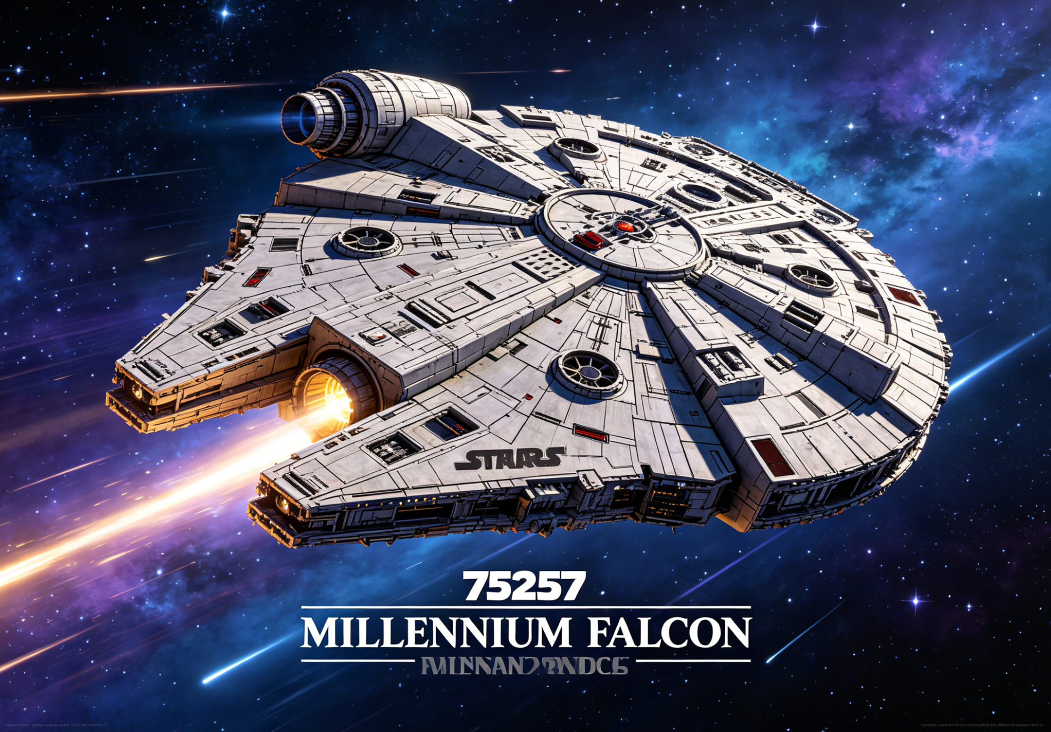 LEGO Star Wars 75257 Millennium Falcon Model Set