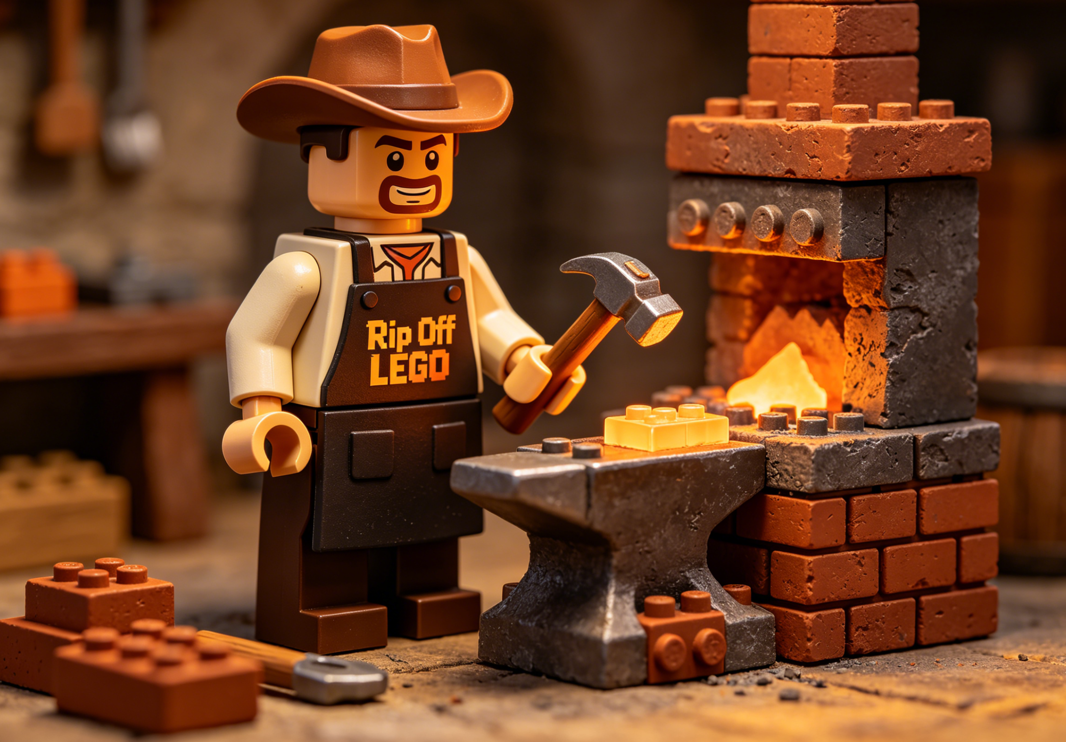 Lego Rip Offs? No, It's the Amazing Western Blacksmith Set of 2026!