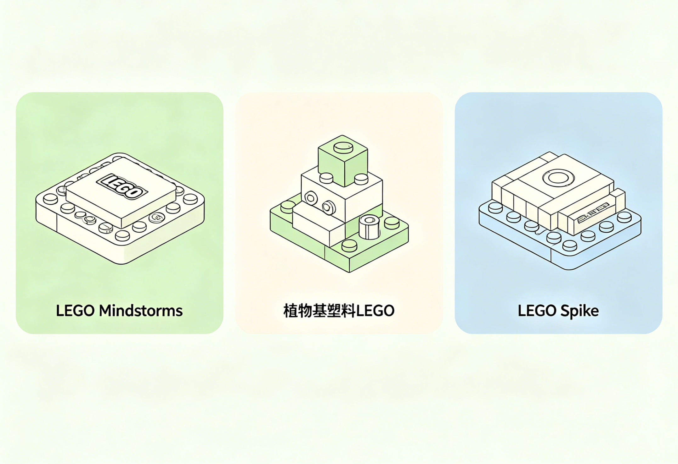 A sophisticated and complex robotic building block model on a clean background