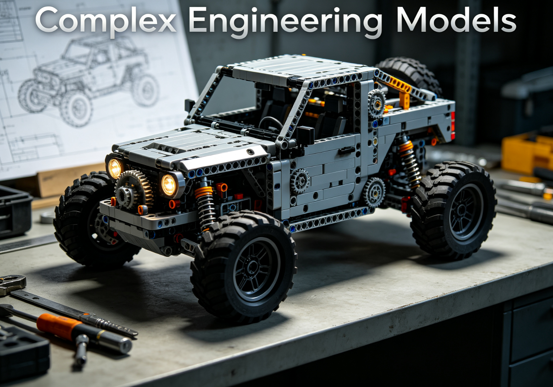 A collection of diverse and complex building block sets showcasing alternatives to major brands